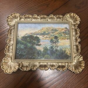 Gold Ornate Framed Landscape Painting